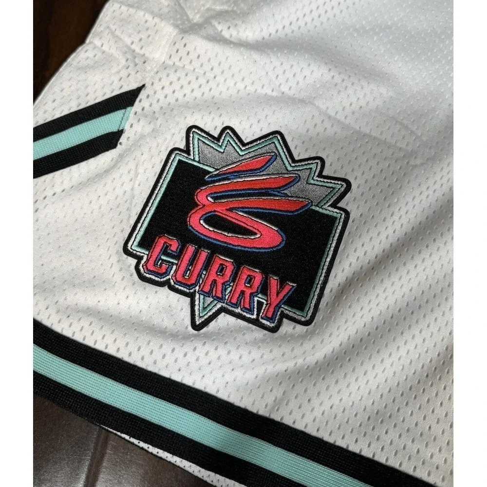 UNDER ARMOUR x Steph Curry NBA Jam Basketball Shorts White Mens Sz 2XL *NEW* $90